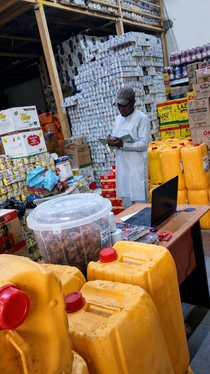 A.R.E. Muajjal Supplies warehouse